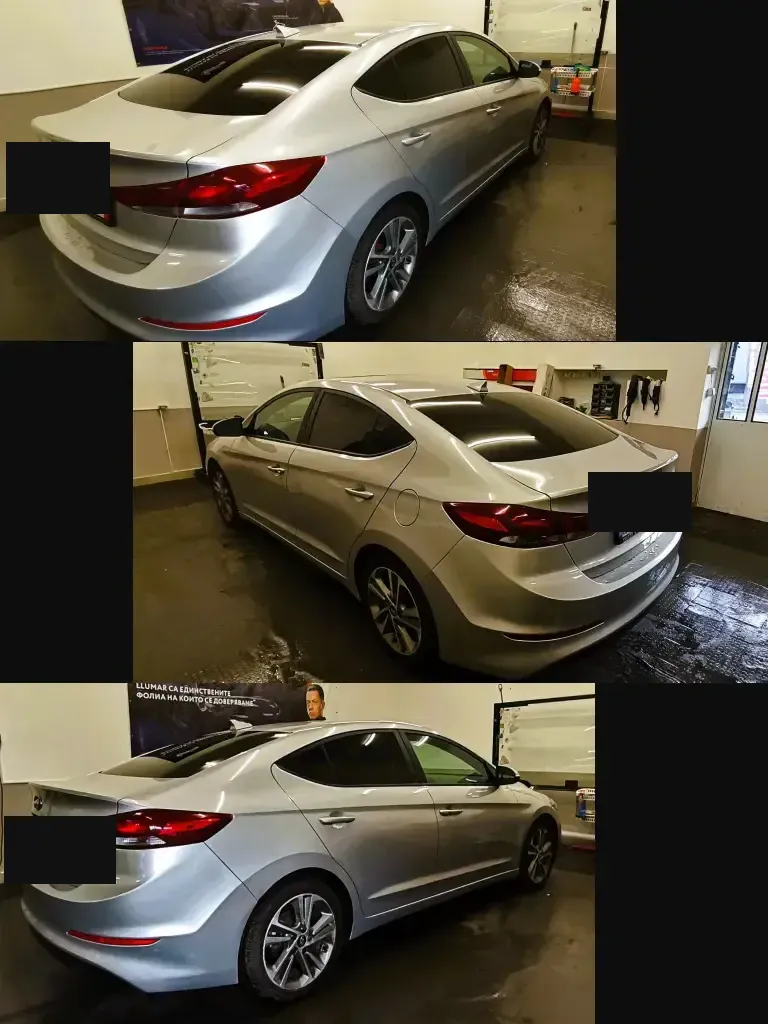 Затъмняване на задни стъкла на Hyundai